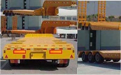 Far East Motors YDA9400TDP Low flatbed semi-trailer