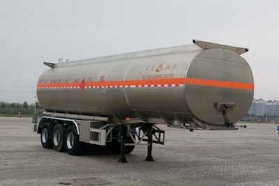 Changhua  HCH9402GRYJ Aluminum alloy flammable liquid tank transport semi-trailer