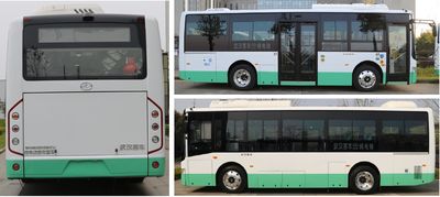 Huazhong Automobile WH6811GBEV Pure electric city buses