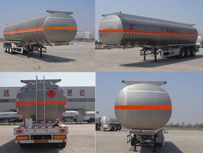 Changhua  HCH9400GYYLHJ3 Aluminum alloy oil transport semi-trailer