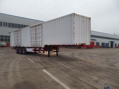 Wanrong CWR9400XXYBox transport semi-trailer