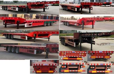 Longyu Tianxiang  TXC9400TDP Low flatbed semi-trailer