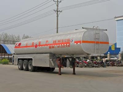 Cheng Liwei  CLW9402GHY Chemical liquid transportation semi-trailer