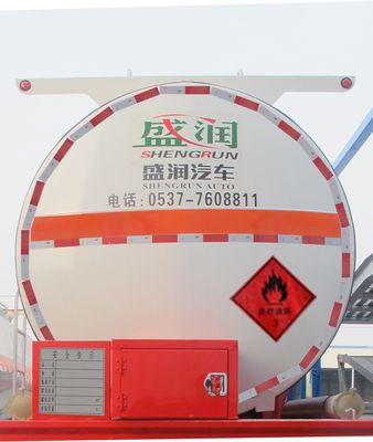 Shengrun  SKW9409GRYT Flammable liquid tank transport semi-trailer