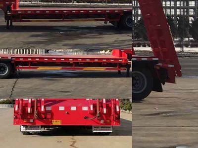 Lu Lu Tong  WSF9404TDP Low flatbed semi-trailer