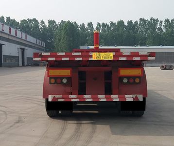 Yizhou brand automobile ZLT9400ZZXP Flat dump semi-trailer