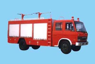 Sujie  SJD5110GXFGF20EY134 Dry powder carbon dioxide fire truck