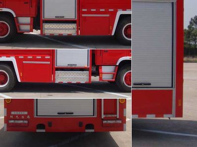 Guangtong Automobile MX5150GXFSG60KJ Water tank fire truck