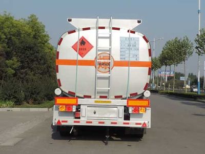 Shuangda  ZLQ9406GRY Flammable liquid tank transport semi-trailer