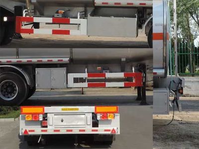 Shuangda  ZLQ9406GRY Flammable liquid tank transport semi-trailer