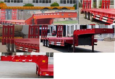 Hualiang Tianhong  LJN9402TDP Low flatbed semi-trailer