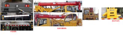 Luying  SST5048JQZSQ Car crane