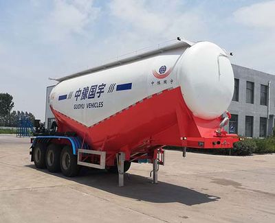 Zhongyu Guoyu brand automobiles ZGY9403GFL Medium density powder material transportation semi-trailer