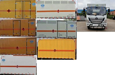 Chunxing  ZZT5044XRQ6 Flammable gas box transport vehicle