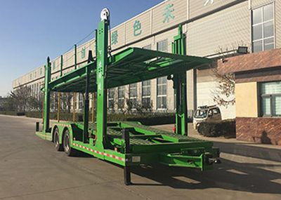 Chuanteng  HBS9150TCL Central axle vehicle transport trailer