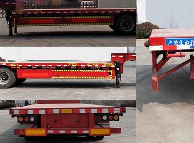 Zhongyu Xiangchi  XTS9400TDP Low flatbed semi-trailer