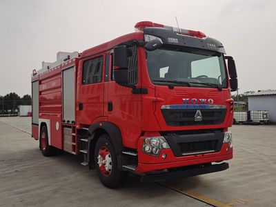 Taiyuan Heavy Industry Automobile TZH5190GXFSG80 Water tank fire truck