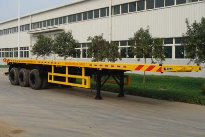 Qingte QDT9380TJZPContainer transport semi-trailer