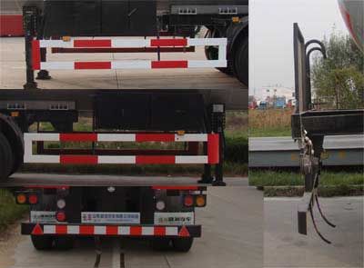 Shengrun  SKW9400GYQ Semi trailer for liquefied gas transportation