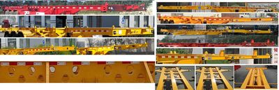 Yunxiang  YDX9150TJZ Empty container transport semi-trailer