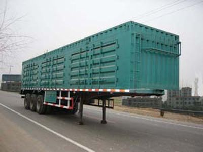 Fujian brand automobiles FJ9400XXY Box transport semi-trailer