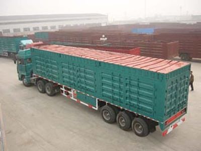 Fujian brand automobiles FJ9400XXY Box transport semi-trailer