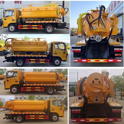 Juchen Ace Car HNY5041GQWE6 Cleaning the suction truck