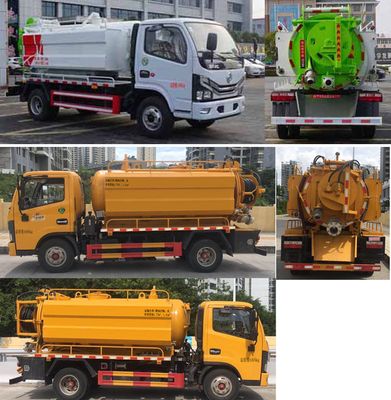 Juchen Ace Car HNY5041GQWE6 Cleaning the suction truck