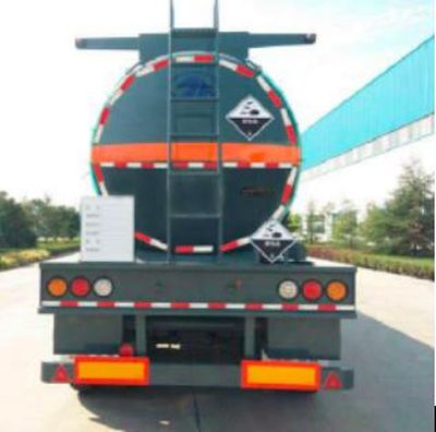 Juntong  JF9403GFW Tank transport semi-trailer for corrosive substances