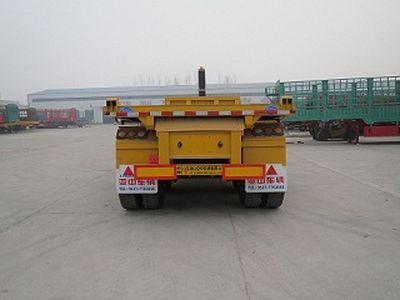 Yazhong Vehicle License Plate Automobile WPZ9350ZZXP Flat dump semi-trailer