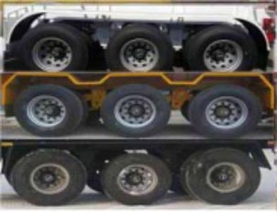 Wanjun  JLQ9401ZZX tipping chassis 