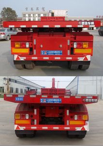 Enxin Business Brand Automobile HEX9407ZZXP Flat dump semi-trailer