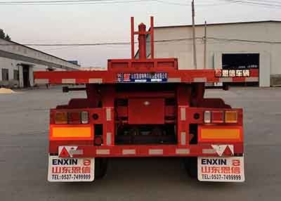 Enxin Business Brand Automobile HEX9407ZZXP Flat dump semi-trailer