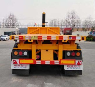 Luoxiang  LXC9402ZZXP Flat dump semi-trailer