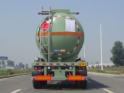 Lingyu  CLY9408GRYF Flammable liquid tank transport semi-trailer