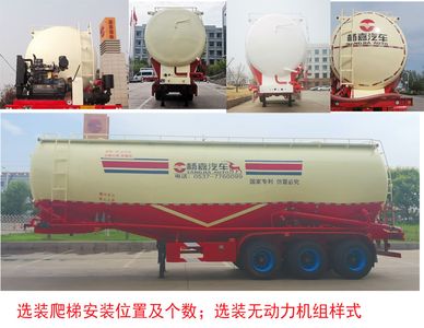 Yangjia  LHL9404GFLB Low density powder material transportation semi-trailer