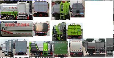 Cheng Liwei  CLW5070ZZZ6SL Hydraulic Lifter Garbage truck 