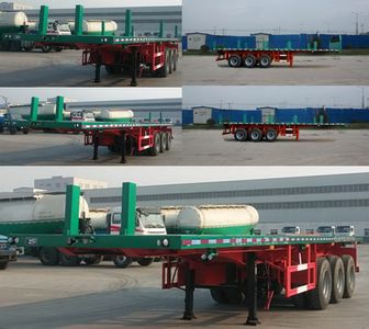 Jidong Julong brand automobile JDL9403TPB Flat semi-trailer