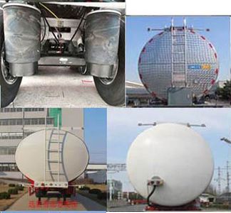 Junqiang  JQ9400GYS Liquid food transportation semi-trailer