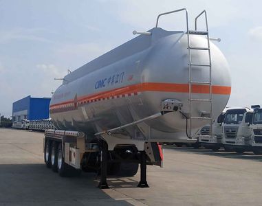 CIMC ZJV9401GRYJMA Flammable liquid tank transport semi-trailer