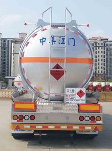 CIMC ZJV9401GRYJMA Flammable liquid tank transport semi-trailer