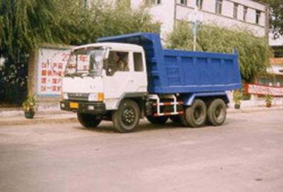 Jiefang Automobile CA3175P1K2T1 6 × 4 flat head diesel dump truck