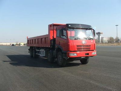 Jiefang Automobile CA3312P2K24L1T4E Flat head diesel dump truck