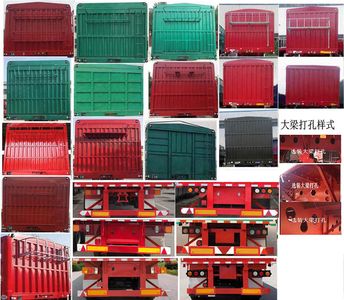 Shaanxi Automobile SXW9400CCY Gantry transport semi-trailer