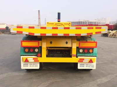 Dayun  CGC9400ZZXP350 Flat dump semi-trailer