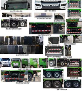 Yutong  ZKH3310P6BEV30 Battery swapping pure electric dump truck