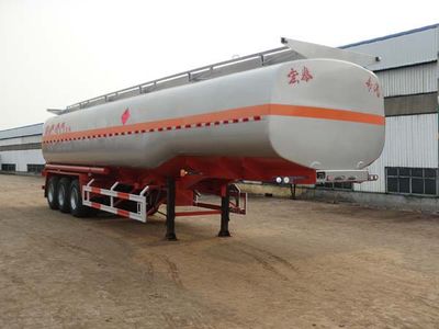 Zhengkang Hongtai brand automobiles HHT9403GRY Flammable liquid tank transport semi-trailer