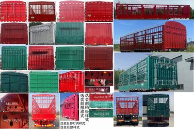 Xintaiyuan brand automobiles XTY9350CCYE Gantry transport semi-trailer