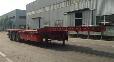 United Airlines LRL9400TDP Low flatbed semi-trailer