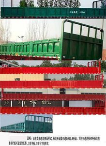 Linsheng Industrial Brand Automobile XCD9400LB Fence semi-trailer